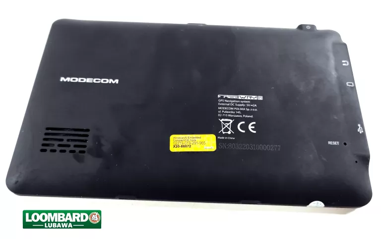 NAWIGACJA MODECOM FREEWAY SX 7.1