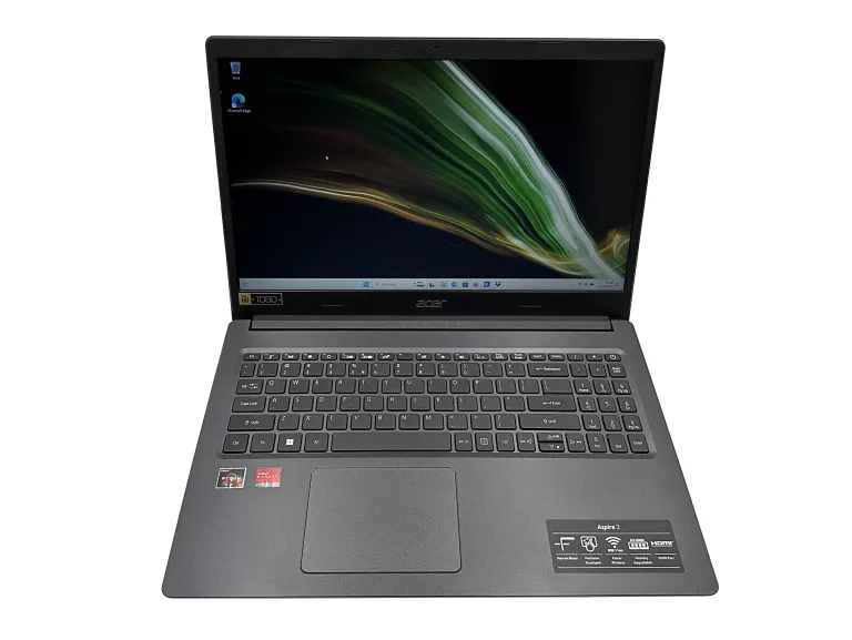 LAPTOP ACER ASPIRE 3 A315-23 15.6" IPS R5-3500U 8GB RAM 512GB SSD - GW!