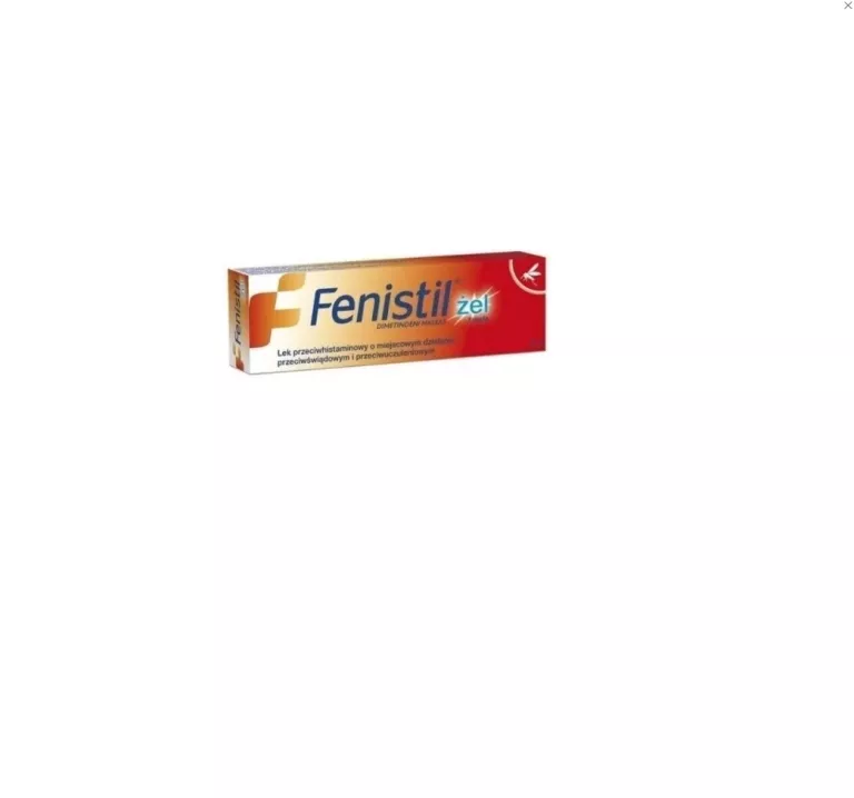 FENISTIL ŻEL 0.1% 20G ALERGIA UKĄSZENIA OPARZENIA