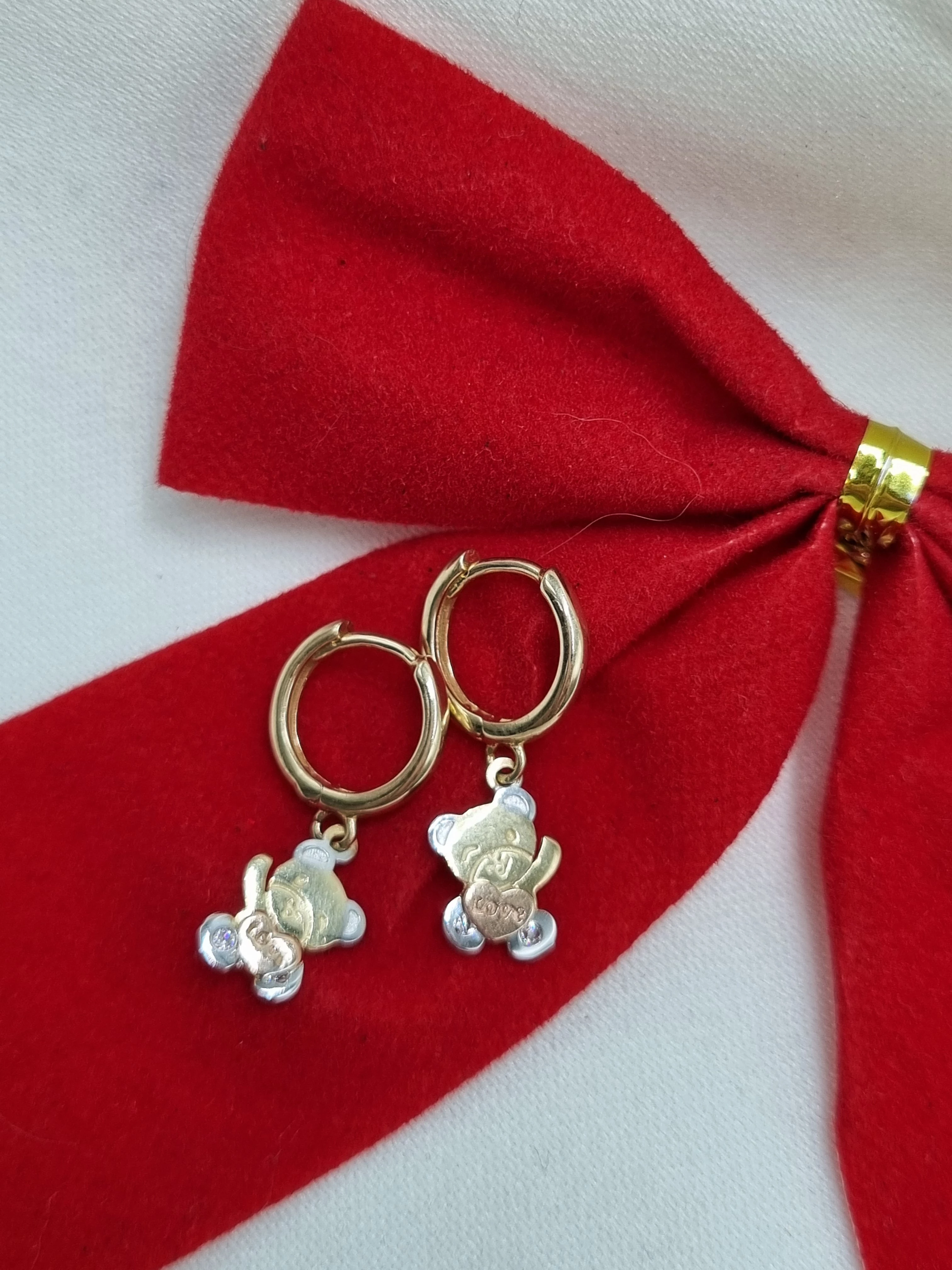 zlote-585-kolczyki-koleczka-wiszace-misie-169w-kolor-dominujacy-zloty