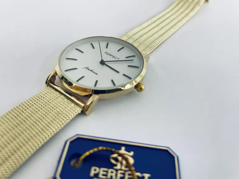 ZEGAREK DAMSKI PERFECT ZŁOTY F334-3