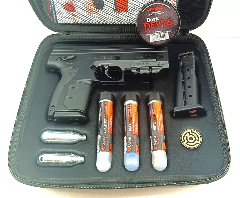 PISTOLET NA KULE GUMOWE I PIEPRZOWE BYRNA HD