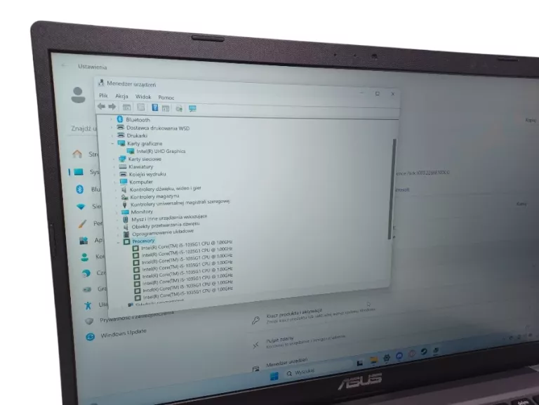 LAPTOP ASUS X515J/ KOMPLET - GWARANCJA !!!