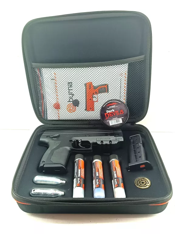 PISTOLET NA KULE GUMOWE I PIEPRZOWE BYRNA HD