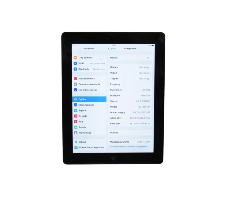 TABLET APPLE IPAD 3 A1416