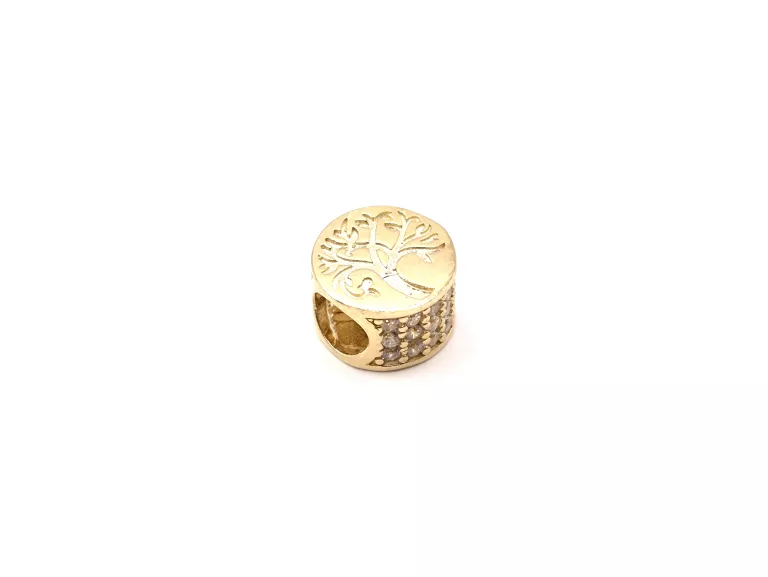 ZAWIESZKA CHARMS DRZEWKO CYRKONIE 585 1,59 G