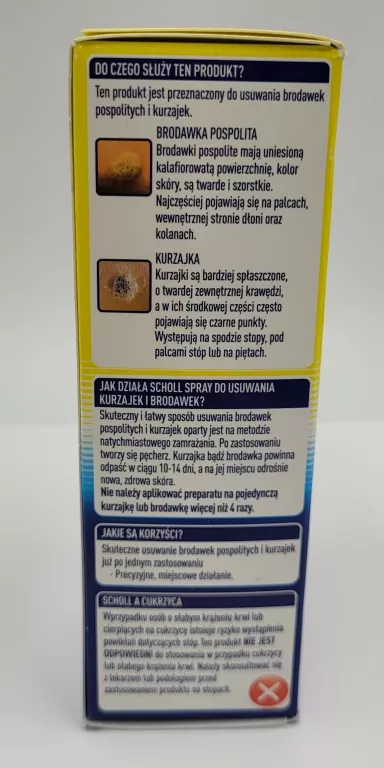 SCHOLL SPRAY DO KURZAJEK I BRODAWEK, 80 ML