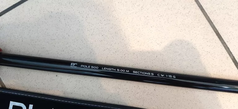 WĘDKA MIKADO BLACK CRYSTAL POLE 500 CM 1-15G / JAK NOWA