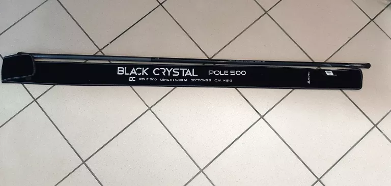 WĘDKA MIKADO BLACK CRYSTAL POLE 500 CM 1-15G / JAK NOWA