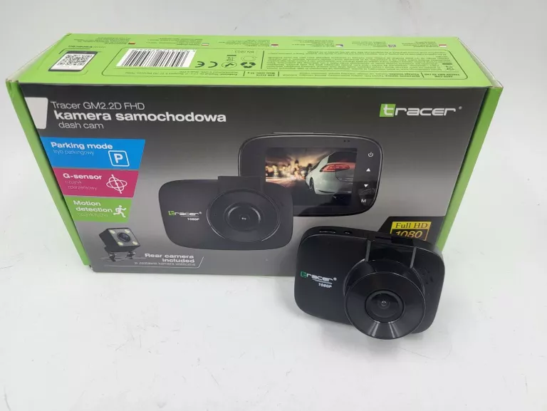 KAMERKA SAMOCHODOWA TRACER GM2.2D FHD KOMPLET