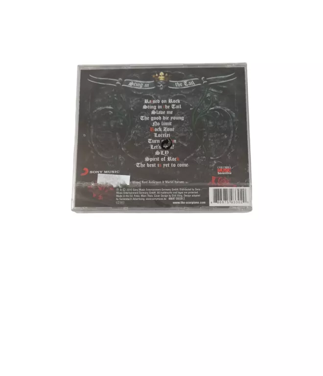 PŁYTA CD SCORPIONS STING IN THE TAIL