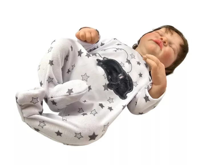 LALKA NIEMOWLĘ REALISTYCZNA 42CM Z UBRANKIEM