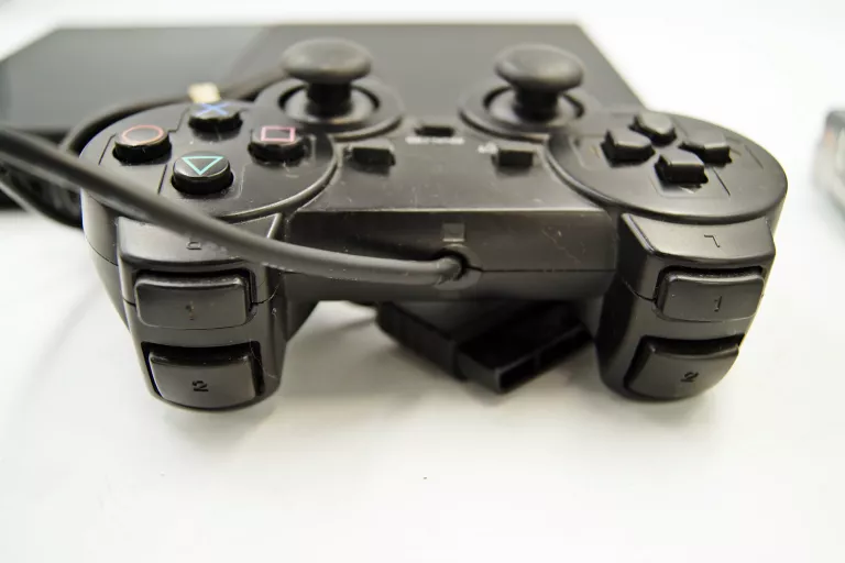 KONSOLA PLAYSTATION 2 + PAD+ KAMERKA EYE TOY + 4 GRY +KABEL + KARTA PAMIĘC