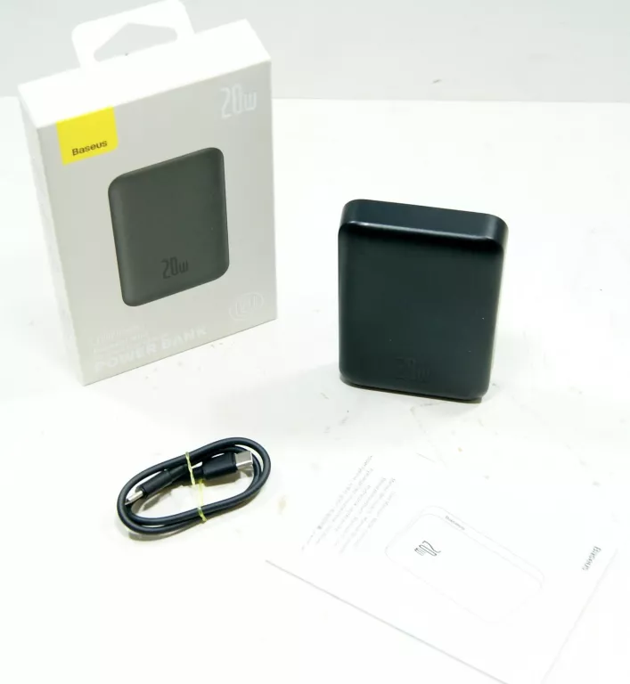 POJEMNY BEZPRZEWODOWY POWERBANK INDUKCYJNY BASEUS PPCXM10 10000 MAH