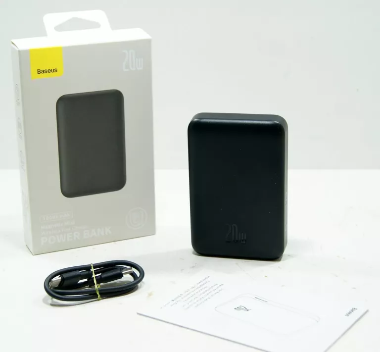 POJEMNY BEZPRZEWODOWY POWERBANK INDUKCYJNY BASEUS PPCXM10 10000 MAH