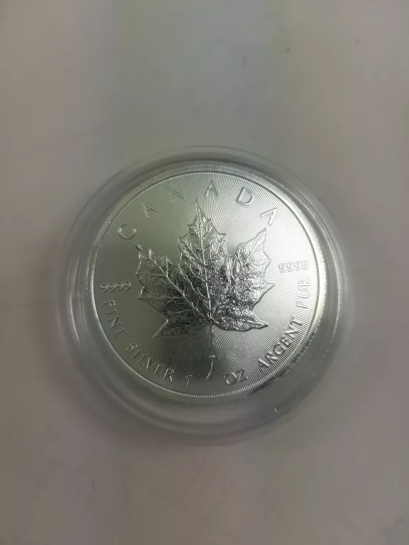 SREBRNA MONETA CANADA 5 DOLLARS 2017 ELIZABETH II