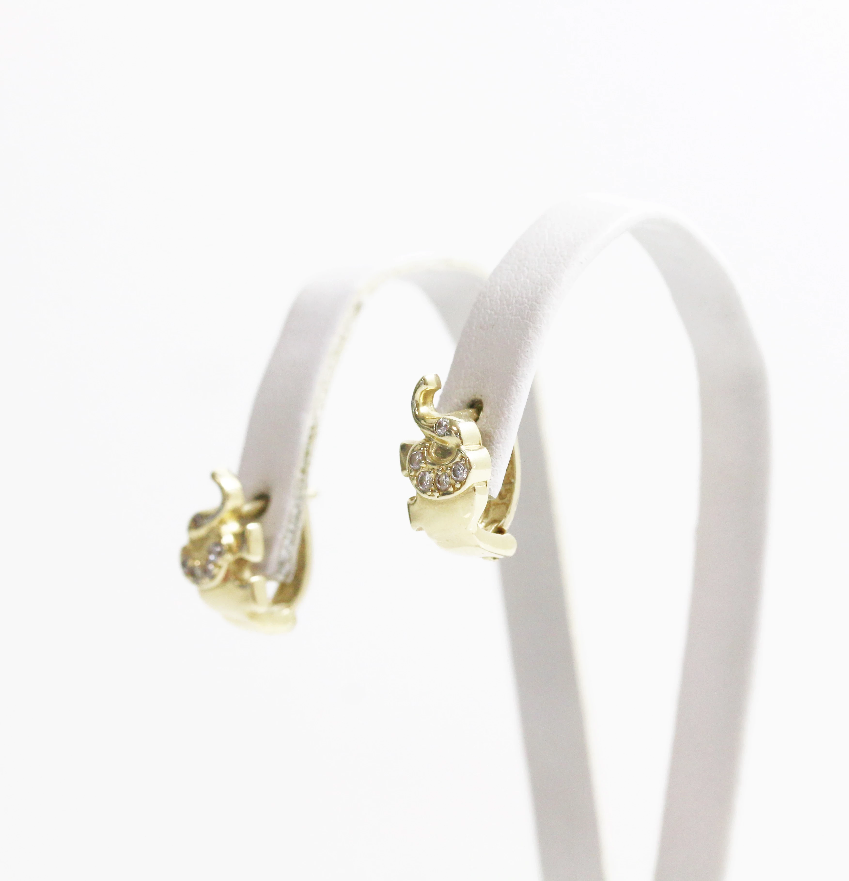 zlote-kolczyki-slonie-cyrkonia-p-585-w-316g-rodzaj-2205-2