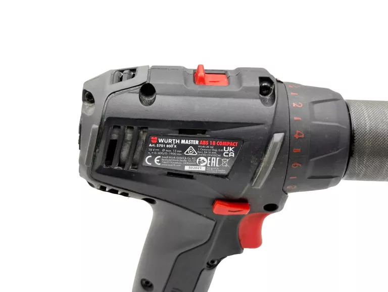 WKRĘTARKA WURTH MASTER ABS 18 COMPACT 18V 2 AKU + ŁADOWARKA