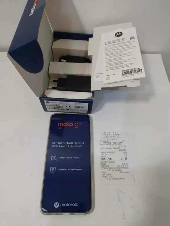 TELEFON MOTOROLA MOTO G34