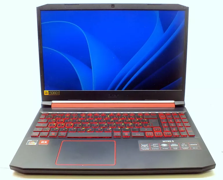 LAPTOP GAMINGOWY ACER NITRO 5 AMD RYZEN 5 16/1500 GB SSD