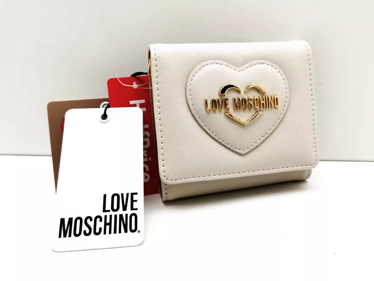 LOVE MOSCHINO PORTFEL DAMSKI BEŻOWY