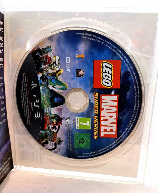 GRA LEGO MARVEL SUPER HEROES SONY PLAYSTATION 3 (PS3)
