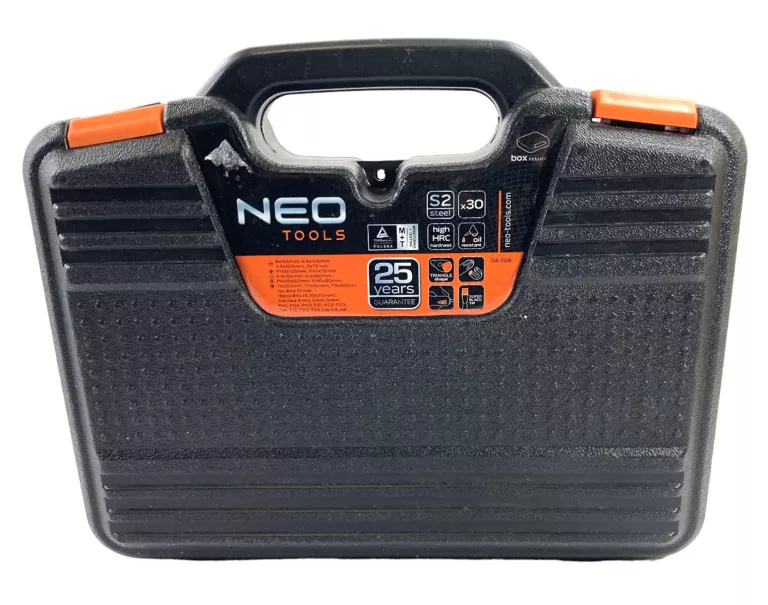 ZESTAW WKRĘTAKÓW I KOŃCÓWEK WKRĘTAKOWYCH NEO TOOLS 04-209 30 EL.