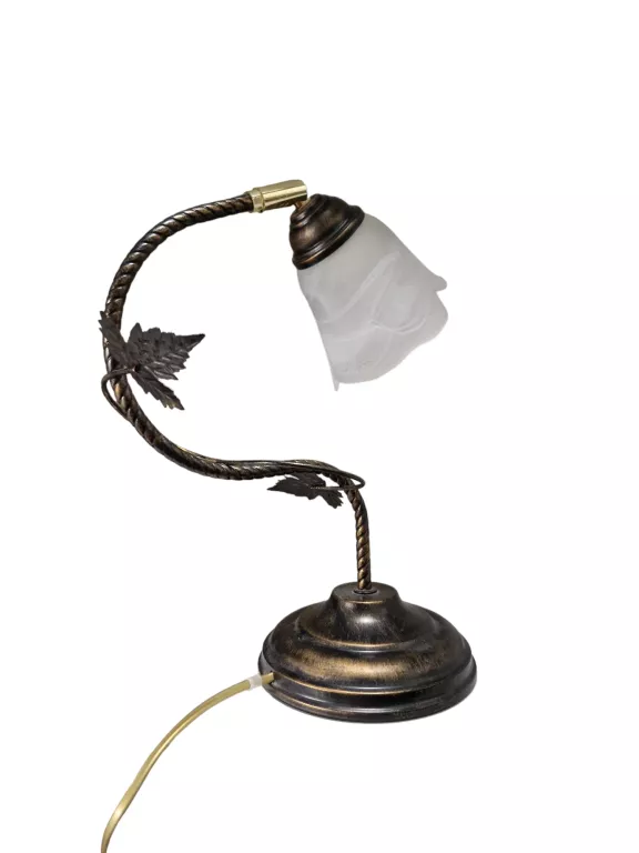 STYLOWA LAMPKA NOCNA LIŚCIE