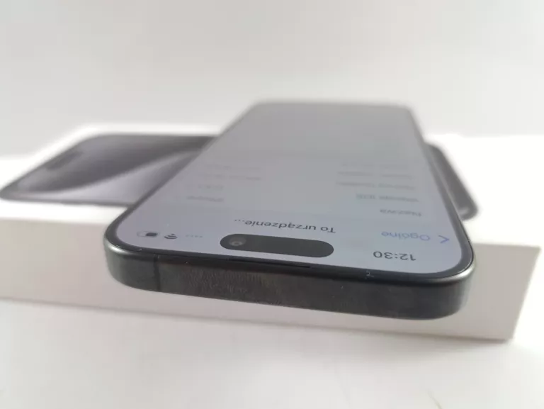 APPLE IPHONE 15 PRO 128 GB 5G CZARNY USZKODZONY