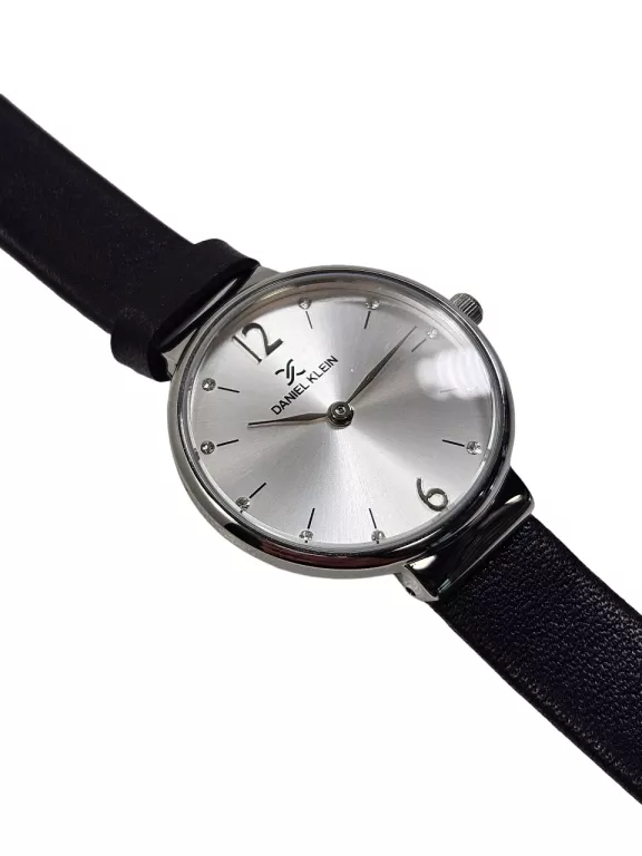 ZEGAREK DAMSKI DANIEL KLEIN FIORD DK11791-1 CZARNY PASEK