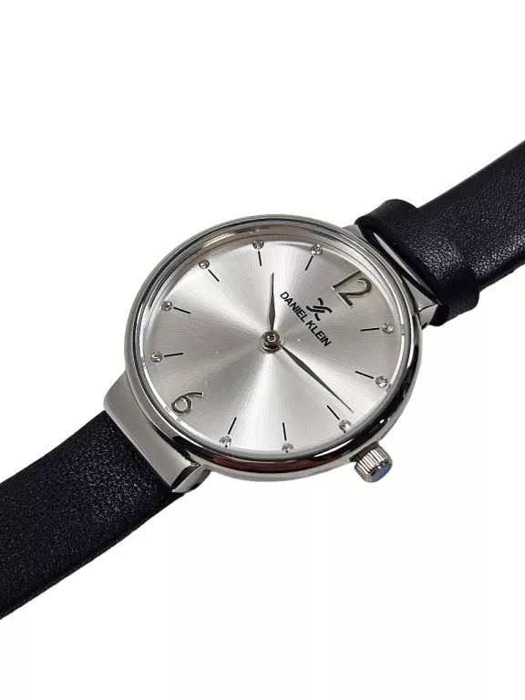 ZEGAREK DAMSKI DANIEL KLEIN FIORD DK11791-1 CZARNY PASEK