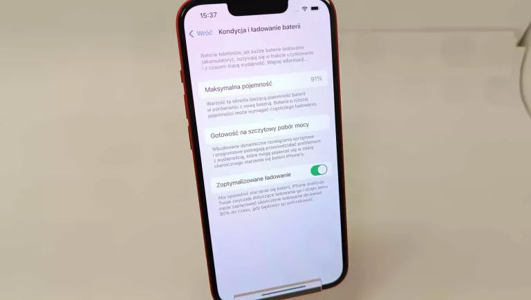IPHONE 13 256GB SIMLOCK/BLOKADA USA OPIS!!! 91% KON.BAT.