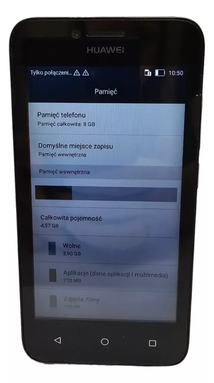 TELEFON HUAWEI Y5 Y560 Y560-L01 4.5" 1GB RAM | 8GB CZARNY