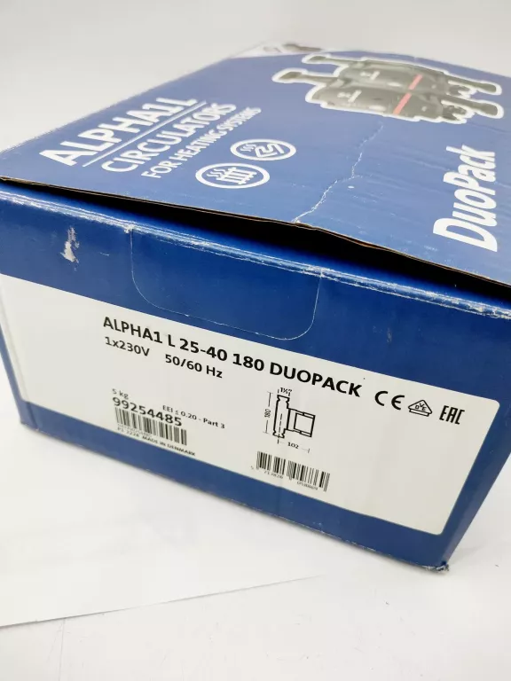 POMPA OBIEGOWA GRUNDFOS DUOPACK ALPHA 1L