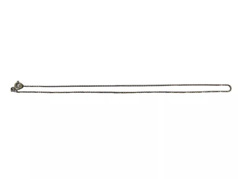 PIĘKNY ZŁOTY ŁAŃCUSZEK Z BIAŁEGO ZŁOTA P. 585 W. 3.62G