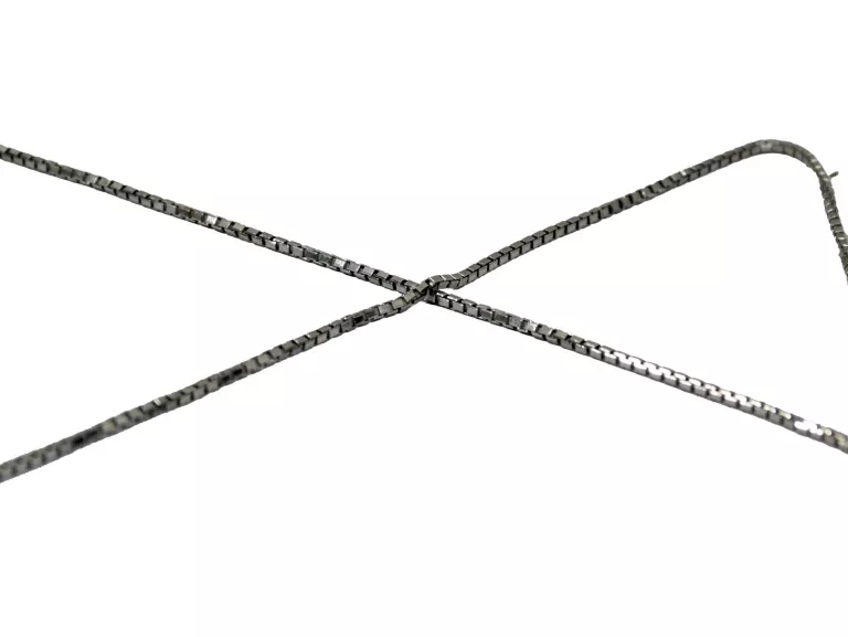 PIĘKNY ZŁOTY ŁAŃCUSZEK Z BIAŁEGO ZŁOTA P. 585 W. 3.62G