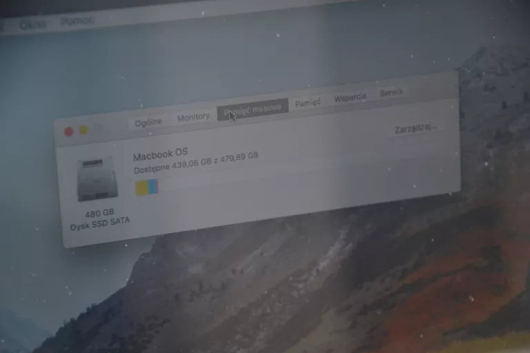 LAPTOP APPLE MACBOOK 13 (A1278)Z ZASILACZEM