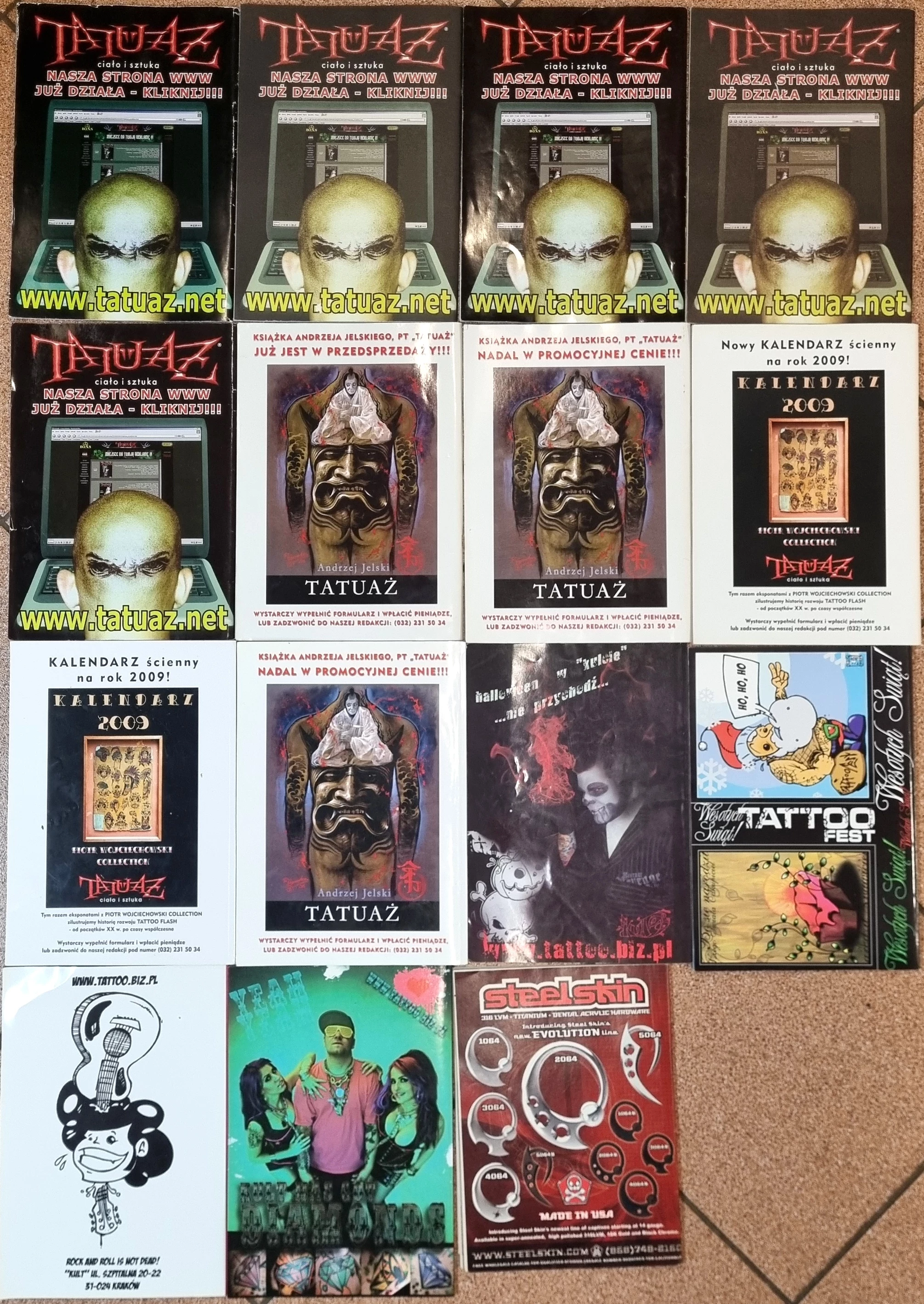zestaw-pietnastu-czasopism-o-tatuazach-lata-2000-rok-wydania-2000
