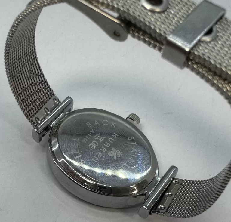 ZEGAREK KURREN QUARTZ A-1386 SREBRNY