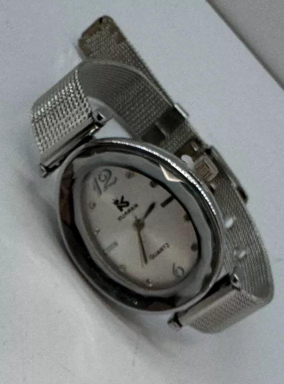 ZEGAREK KURREN QUARTZ A-1386 SREBRNY