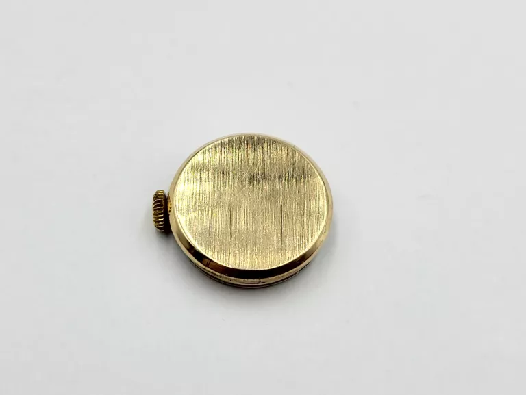 ZEGAREK DAMSKI NAKRĘCANY ZŁOTY CORVETTE 17 JEWELS INCABLOC 333 8K 10,26G