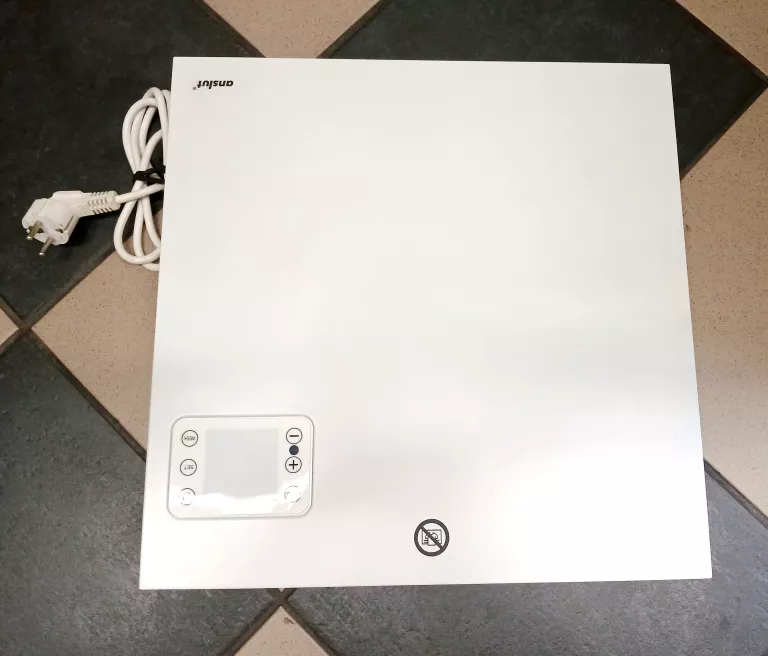 GRZEJNIK ELEKTRYCZNY Z TERMOSTATEM ANSLUT 006859