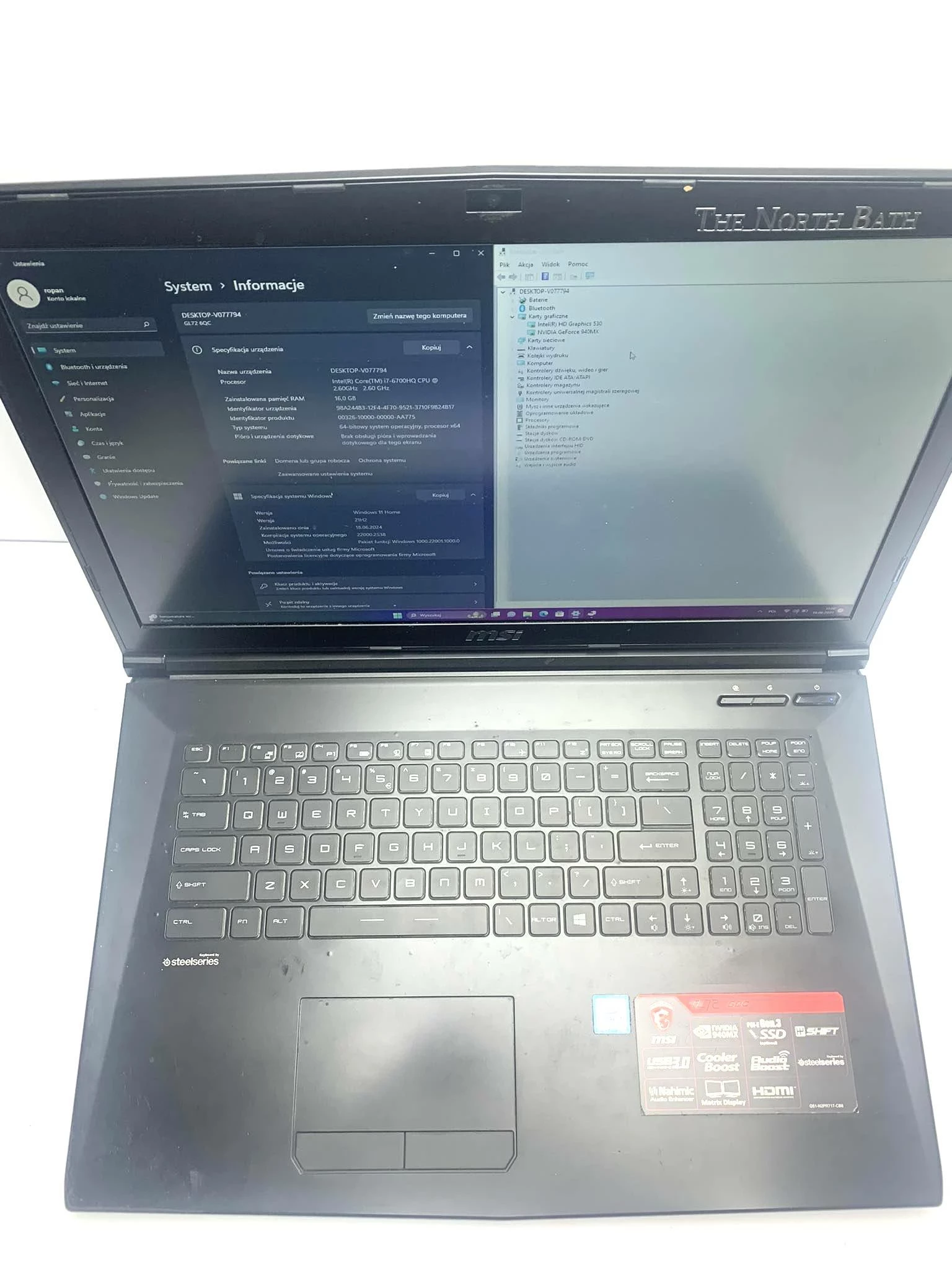 laptop-msi-gl72-6qc-i7-6700-16gb-ram-512ssd-940mx-gtx-przekatna-ekranu-173