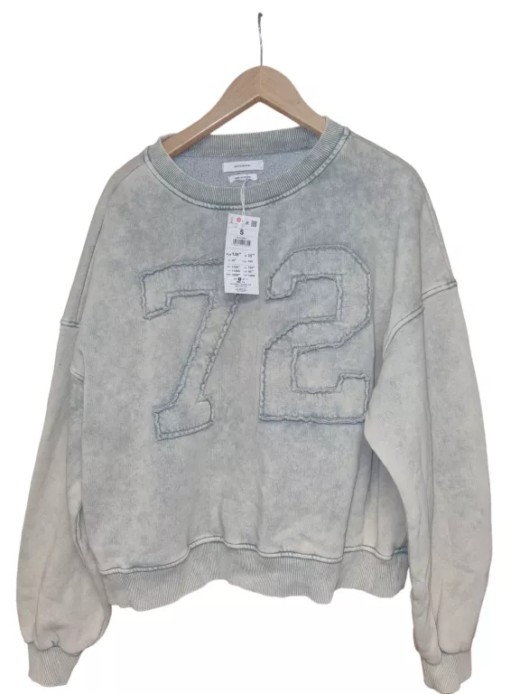 SZARA BLUZA DAMSKA RESERVED 72 ROZMIAR S