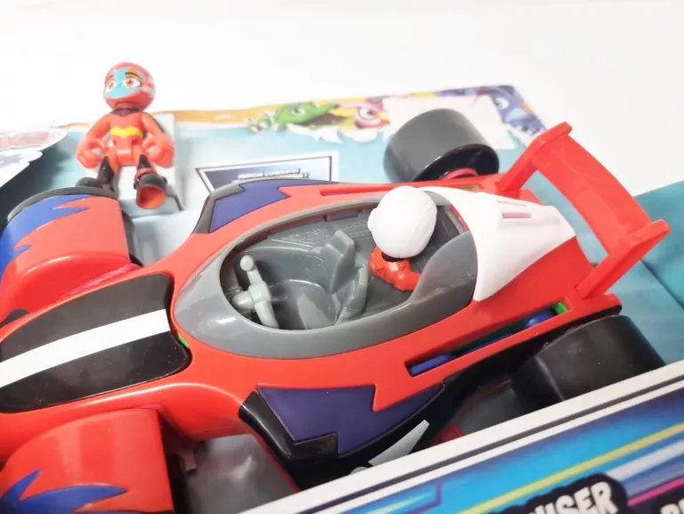 POJAZD HASBRO PIDŻAMERSI PJ MASKS ANIMAL POWER FLASH CRUISER CZERWONY