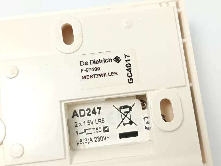 DE DIETRICH TERMOSTAT POKOJOWY AD 247