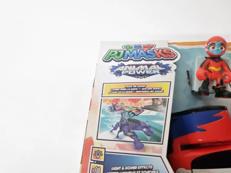 POJAZD HASBRO PIDŻAMERSI PJ MASKS ANIMAL POWER FLASH CRUISER CZERWONY