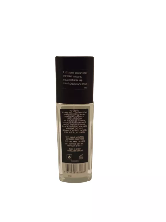 DEZODORANT MEXX BLACK WOMEN ATOMIZER DAMSKI 75ML