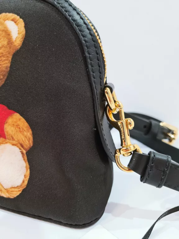 TOREBKA NA RAMIĘ MOSCHINO COUTURE TEDDY BEAR