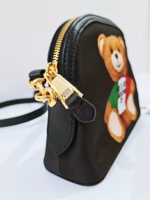 TOREBKA NA RAMIĘ MOSCHINO COUTURE TEDDY BEAR
